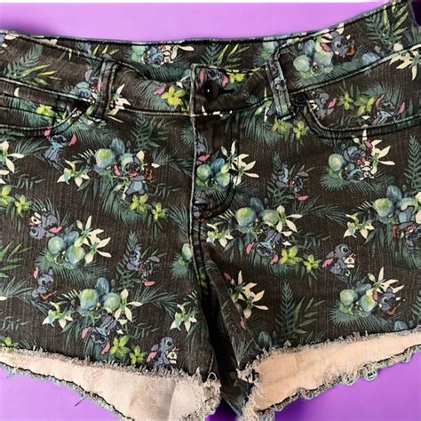 Disney Lilo And Stitch Jeans Shorts Gem