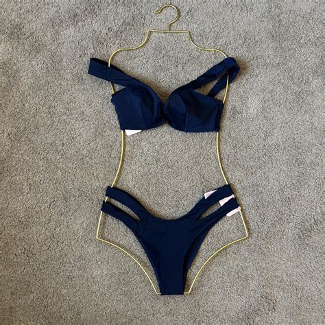 Agent Provocateur Pia Bikini Bra And Brief Bra Top Depop