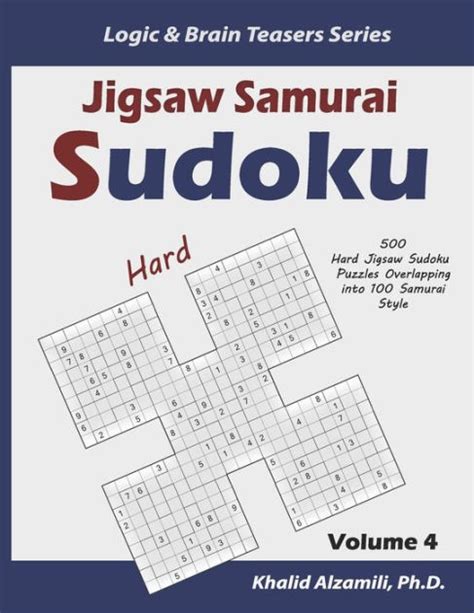 Jigsaw Samurai Sudoku Hard Jigsaw Sudoku Puzzles Overlapping Into