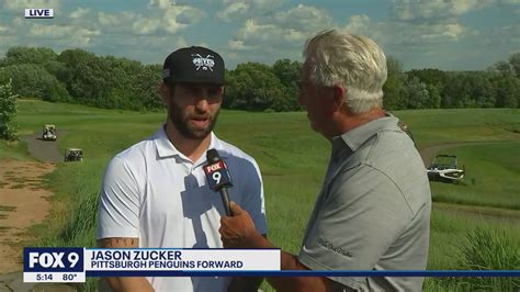 Jason Zucker At Home In Champions For Children Tournament Fox 9