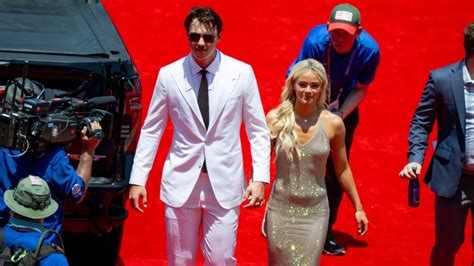 Paul Skenes, Livvy Dunne hit red carpet ahead of MLB All-Star Game ...