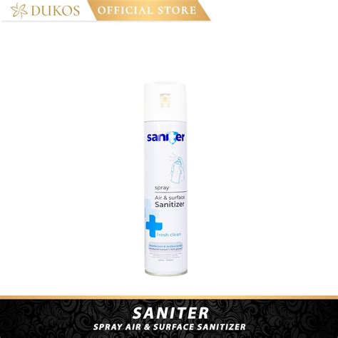 Saniter Spray Air Surface Sanitizer Desinfektan Spray Lazada