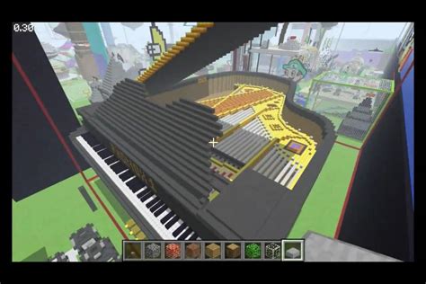 Minecraft Piano Of Awesomeness Minecraft