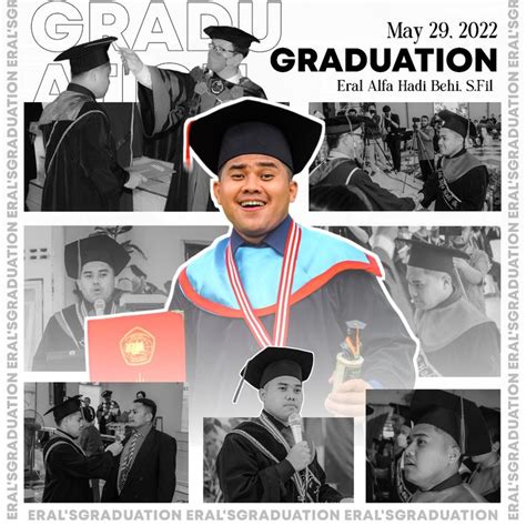 Graduation Day Poster Gambar Kelulusan Inspirasi Desain Grafis