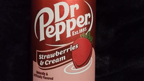 Dr Pepper Strawberries And Cream Youtube