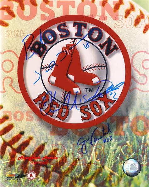 Boston RED SOX 2004 World Series Champions Team Original Signed