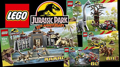 LEGO Jurassic Park 2023 Sets Revealed Brick Finds Flips