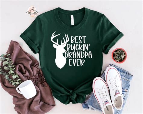 Best Buckin Grandpa Ever Shirt Best Grandpa Ever Shirt Etsy