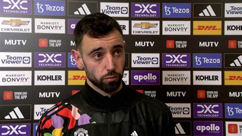 Bruno Fernandes Interview After Man Utd Bournemouth Manchester United