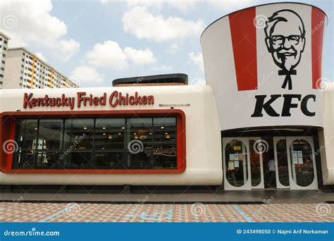 Kfc Retro Outlet Editorial Image Image Of Brands Famous 243498050