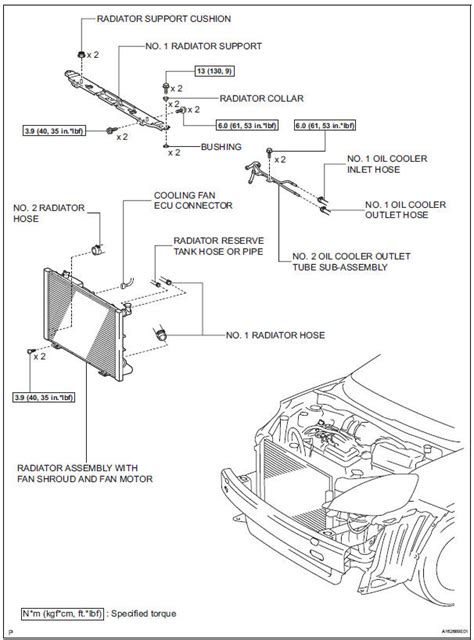 Toyota Sienna Service Manual Radiator Gr Fe Cooling Engine