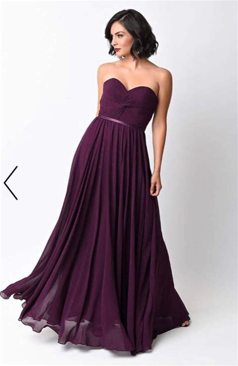 Eggplant Bridesmade Dresses