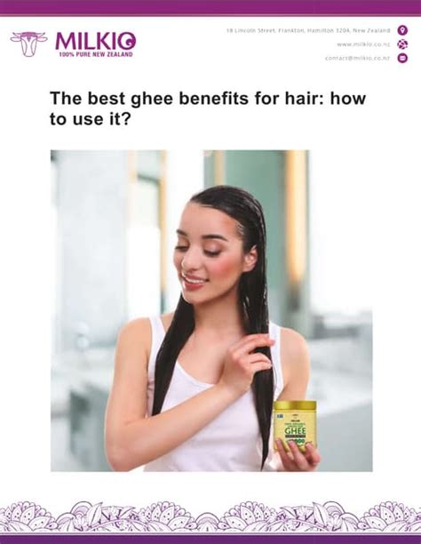 Ghee Benefits For Hair Pdf