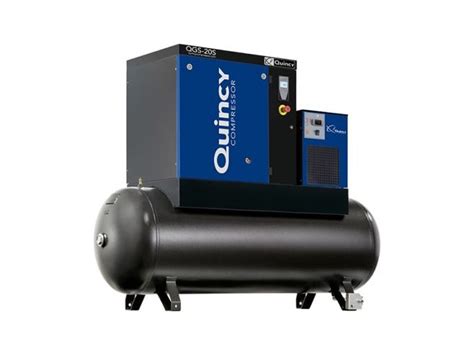 Quincy Compressor Qgs 20s Tmd 3 20 Hp Rotary Screw Air Compressor