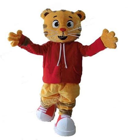 Adultsized Daniel Tiger Cartoon Mascot Costume For Parties Events