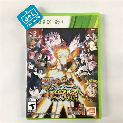 Naruto Shippuden Ultimate Ninja Storm Revolution Xbox 360 [pre Owne Jandl Game