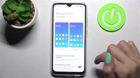 XIAOMI Redmi Note 8 2021 cómo configurar la barra de navegación