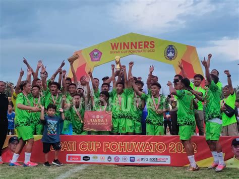 Buntulia Fc Juarai Turnamen Sepak Bola Bupati Pohuwato Cup