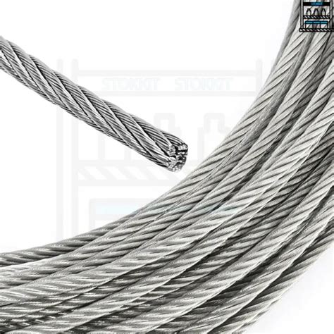 1mm 2mm 3mm 4mm 5mm 6mm 8mm 10mm Galvanised Steel Wire Rope Lifting