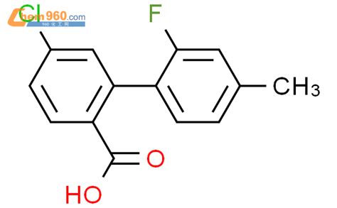 Chloro Fluoro Methylphenyl Benzoic Acidcas