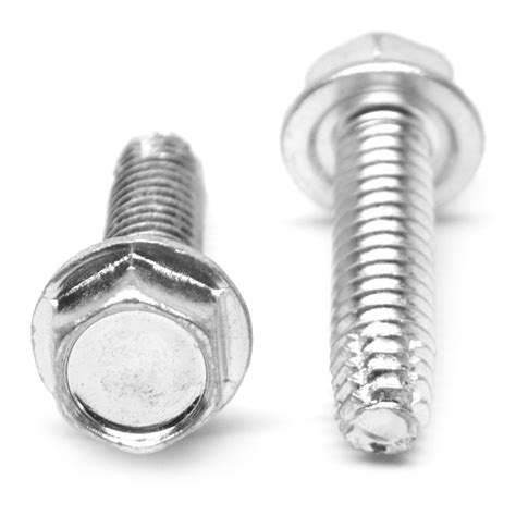 38 16 X 3 Coarse Thread Thread Cutting Screw Hex Washer Head Type F Low Carbon Steel Zinc