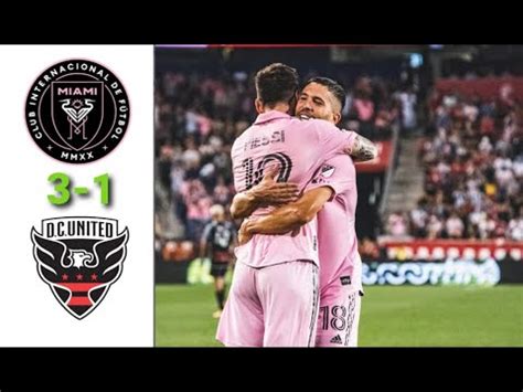 Inter Miami Vs Dc United Mini Highlight Match March