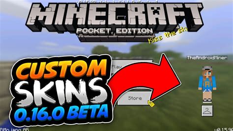 Custom Skins In Mcpe Beta Custom Skins Fix Minecraft Pe