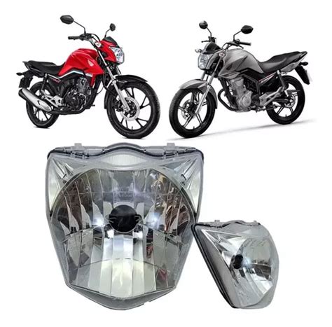 Farol Bloco Óptico Honda Cg 125 150 160 Titan Fan 2014 2018