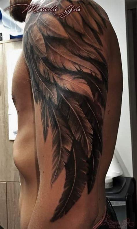 Pin On Tattoos And Piercingsspaded And Jaded♤ Wing Tattoo Men Wing