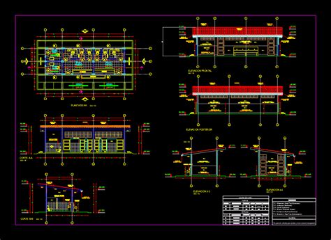 Servicios Higienicos En AutoCAD Librería CAD