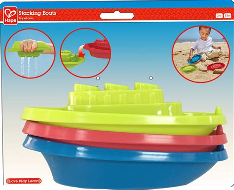 Beach And Bath Boats Set Of 3 Hape