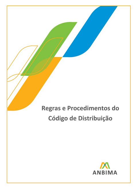 PDF Regras e Procedimentos do Código de Distribuição DOKUMEN TIPS