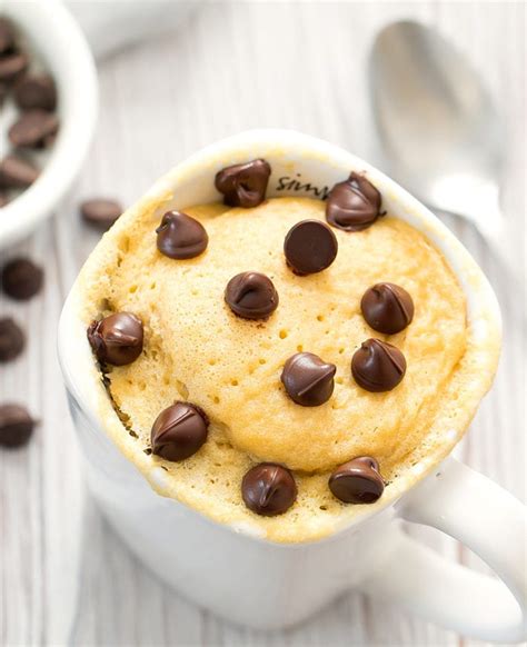 Keto Chocolate Chip Mug Cake Kirbie S Cravings