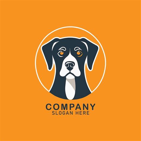 Plantilla De Logotipo De Perro Lindo Vector Libre Vector Premium