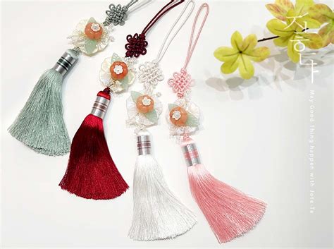 Pumpkin Flower Norigae 4 Colors Joteta Korean Online Shop