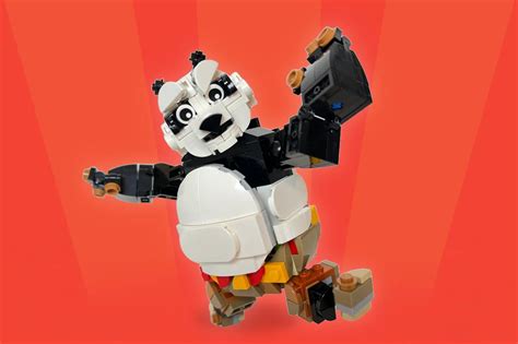 LEGO Kung Fu Panda Comes With A Posable Design A Jiggling Belly And A