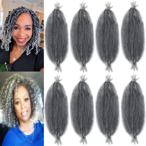 Amazon Marley Hair Inch Packs Pre Separated Springy Afro