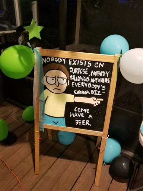 10 best Rick and Morty Party Ideas images on Pinterest | Anniversary ...