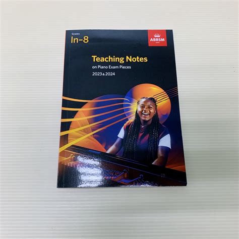 [new] Abrsm Teaching Note On Piano Exam Pieces 2023 And 2024 Shopee