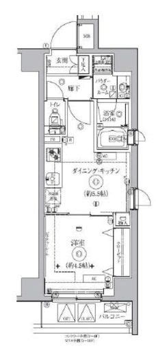 Alterna王子飛鳥山 オルタナ王子飛鳥山 4階 273m2 1dk 9820 401 高級マンションはクレアビジョン