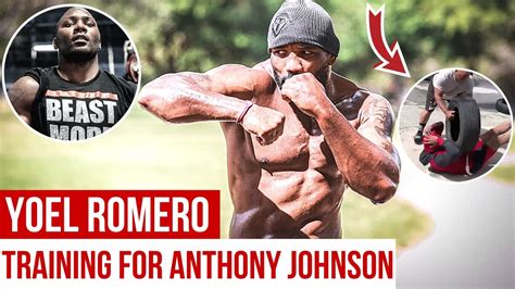 Yoel Romero Training For Fight Against Anthony Johnson Highlights