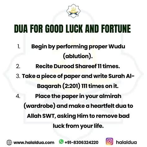 Best Islamic Dua For Good Luck And Fortune 100 Effective