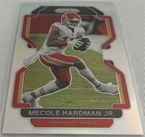 2021 Panini Prizm Football Mecole Hardman Jr Kansas City Chiefs Silver