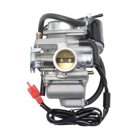 24mm Motorcycles Carburetor Pd24j Electric Choke For Honda Gy6 125cc 150cc Scooter Atv 4 Stroke