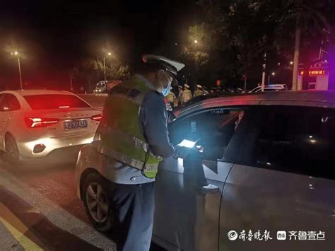 肥城交警联合多警种开展酒醉驾违法犯罪行为专项整治 行动 工作 集中检查