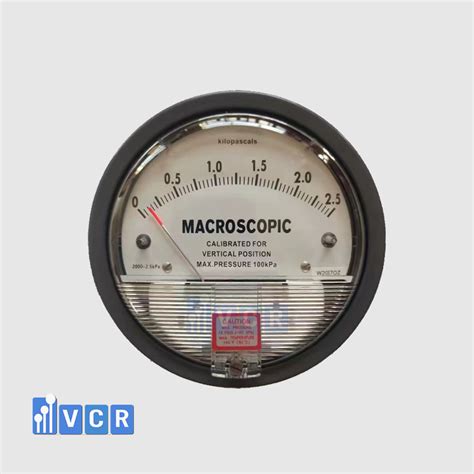 Clean Room Differential Pressure Gauge Pa