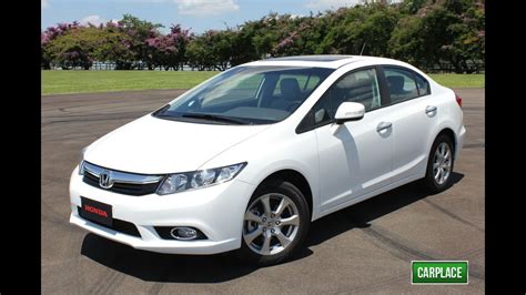 Novo Honda Civic 2012 é Lançado No Brasil Sedan Muda Visual E Evolui