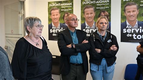 Législatives en Essonne à Yerres la défaite de Nicolas Dupont Aignan