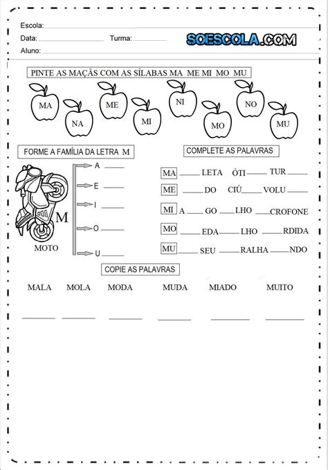 Atividades A Familia Silabica Do H Atividade Pronta Familia