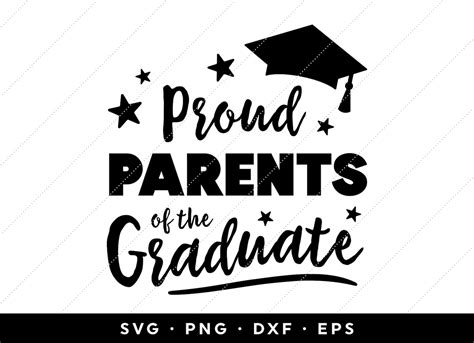 Proud Parents Of The Graduate Svg Graduation Svg Graduation Etsy Uk